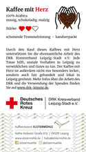 Laden Sie das Bild in den Galerie-Viewer, Kaffee mit Herz